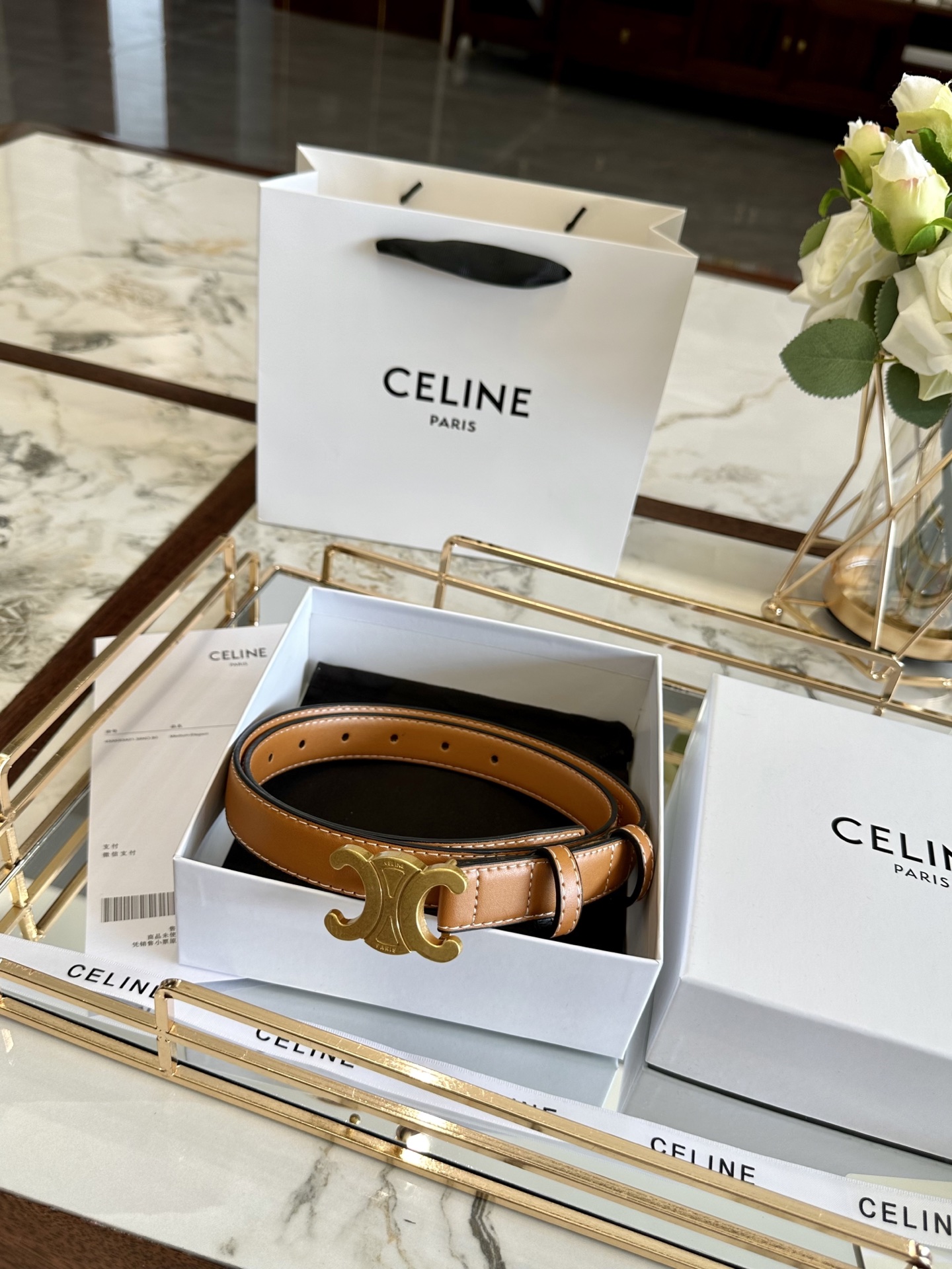 CELINE belt model 10